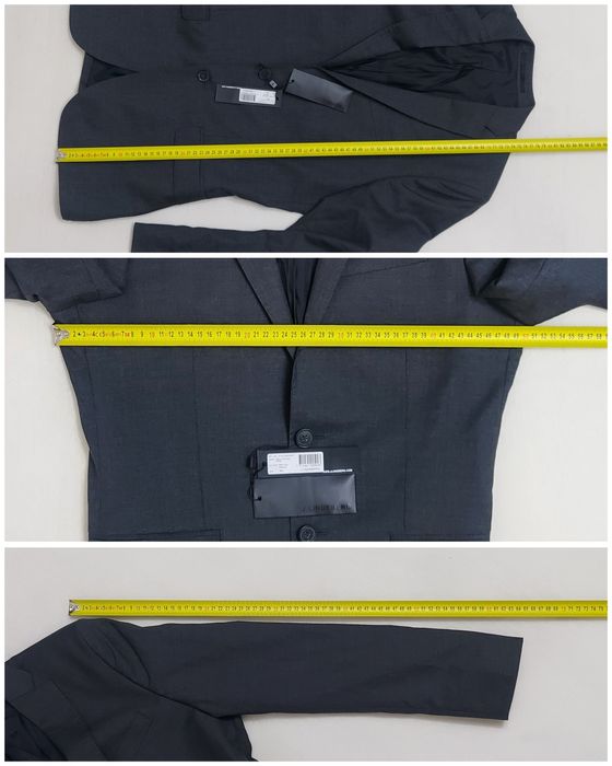 Sacou nou J. Lindeberg Mick Dressed Wool Blazer Grey Melange, nr 46/48