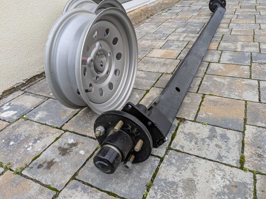 Мост с джанти за колесар или ремарке