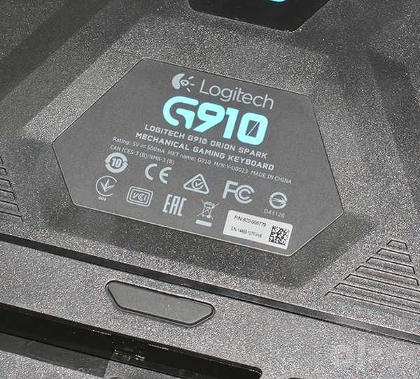 Механическая клавиатура Logitech G910 Orion Spark