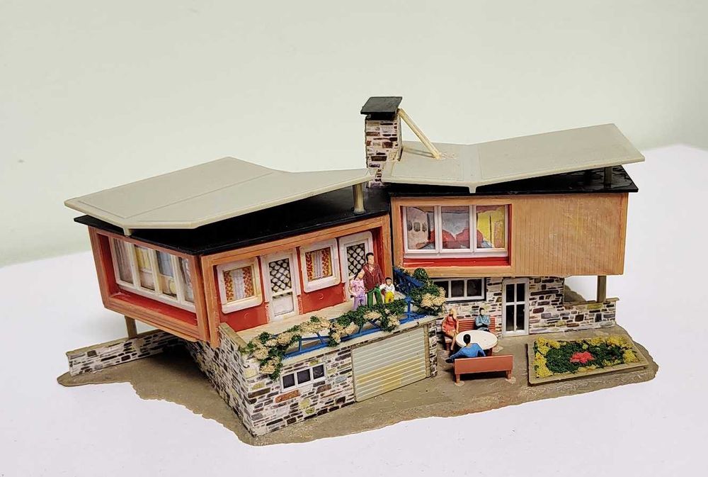 macheta casa Faller B-271 ( Villa im Tessin ) pentru diorama H0 1:87 CFR