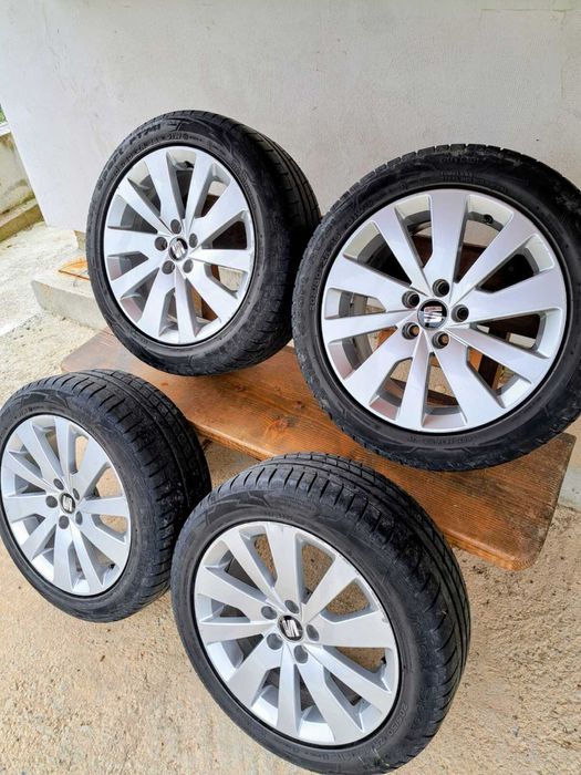 Джанти с гуми 16" 5х100 BORBET Seat Audi Skoda  VAG