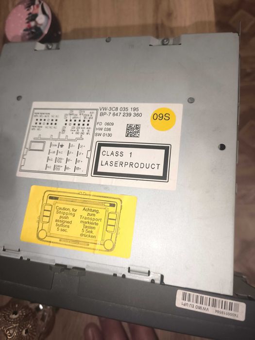 Oригинална фабрична мултимедия VW RCD510