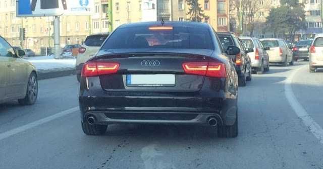 Difuzor Bara Spate Audi A6 C7 4G 2011-2015 – S-Line Nevopsit