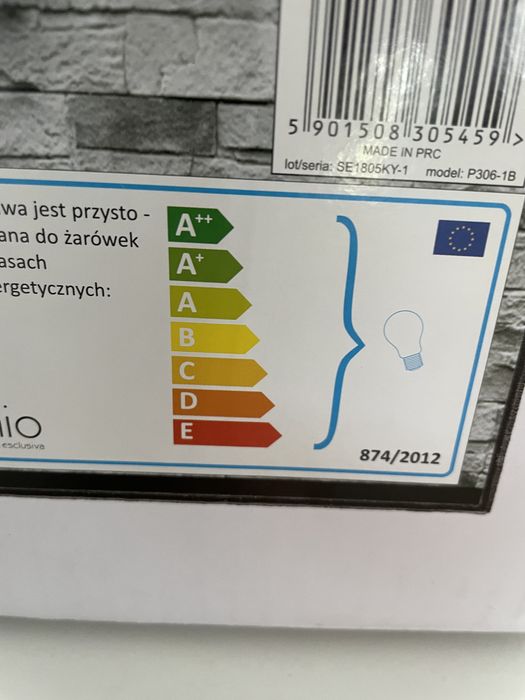 Vand corp de iluminat tip Pendul