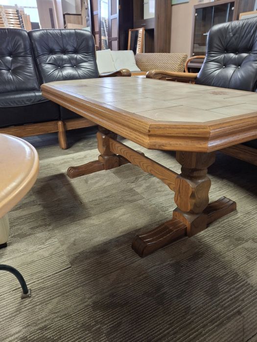 Set lemn masiv canapea fotoliu masa