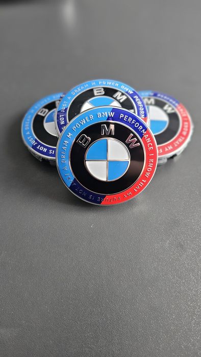 Ново!!! Юбилейни Капачки за джанти 68мм на Бмв стандартни за повечето