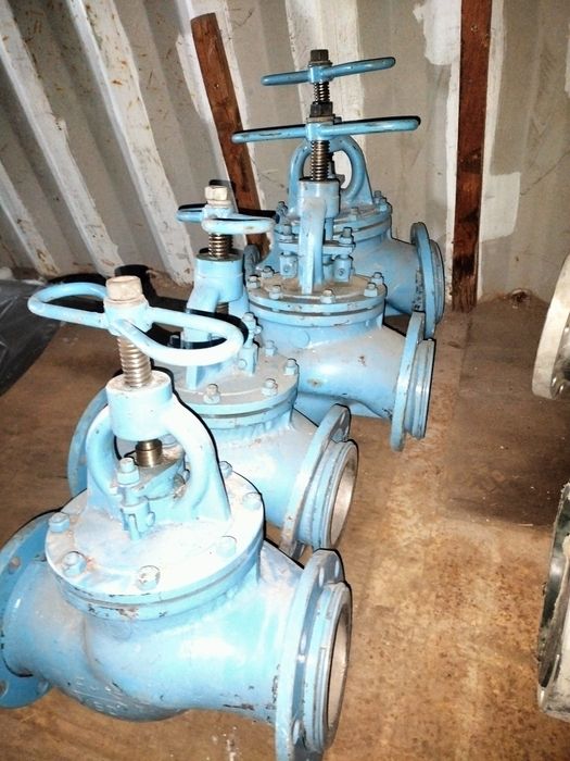 Титановый вентиль ду150