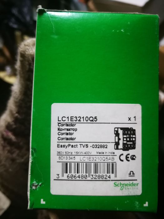 Контакторы LC1Е 3210. новые
