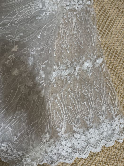 Готовая тюль, ширина 5м