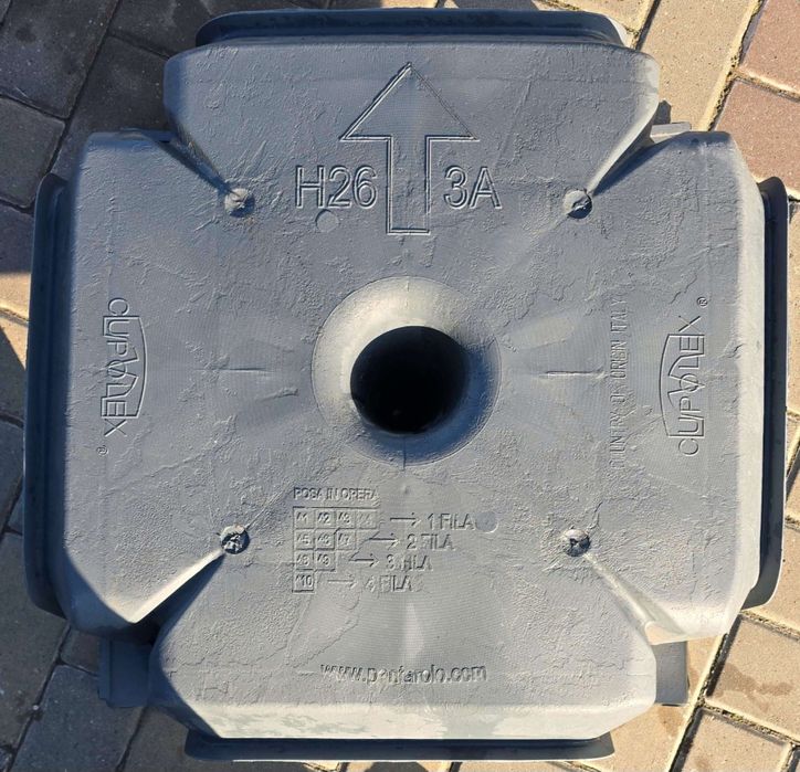 Sistem modular cofraje pentru pardoseli aerate iglu igloo