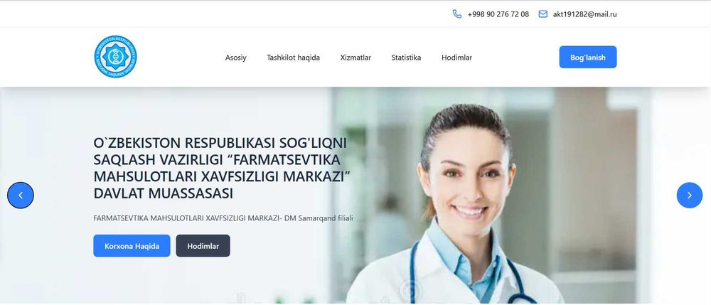 Zamonaviy Web Sayt va CRM Tizimlar | Full Stack Dasturchi
