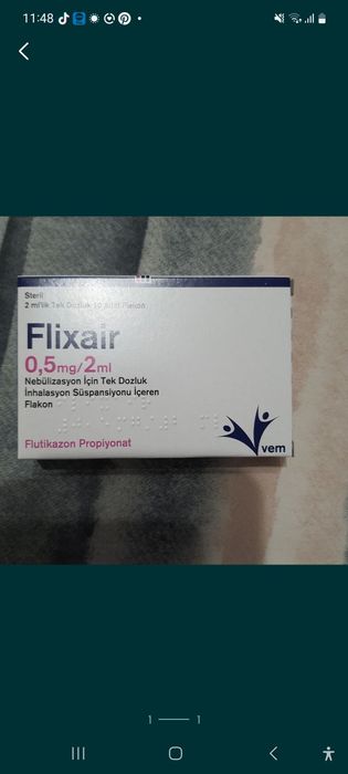 Flixair aerosoli pentru copii.Pret pe 2 cutii.