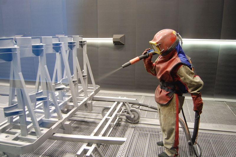 Пескоструйная обработка. Пескоструй.