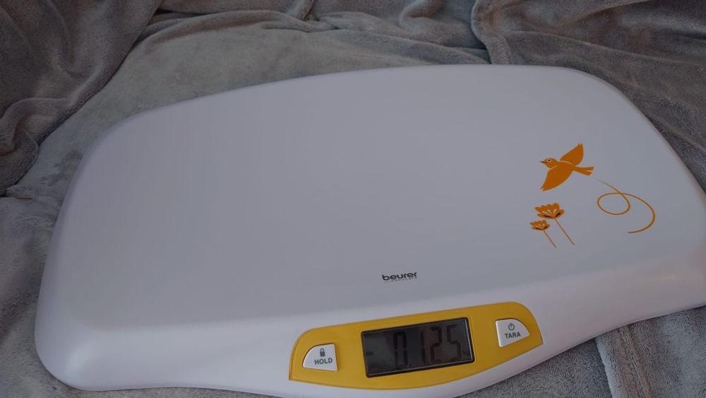Cantar de bebelusi BEURER BY80, 20kg, alb-galben