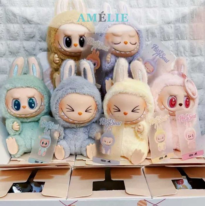 Кукла Лабубу Labubu за чанта. ИЗБОР НА ЦВЯТ! Колекция Amélie