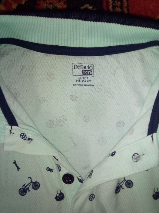 Футболка-поло на 11-13 лет