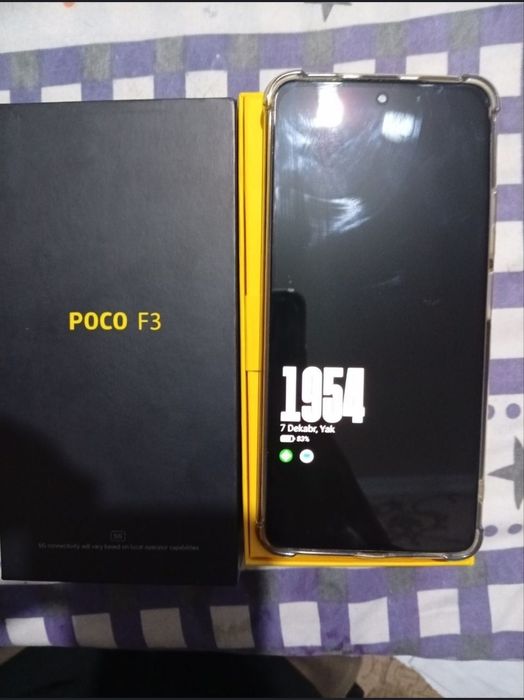 Xiaomi POCO F3 full complekt 6+6 128GB, PUBG Mobile 60+FPS + ulra HDR