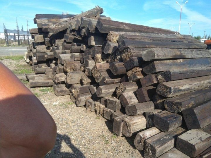 Шпалы в хорошем состоянии