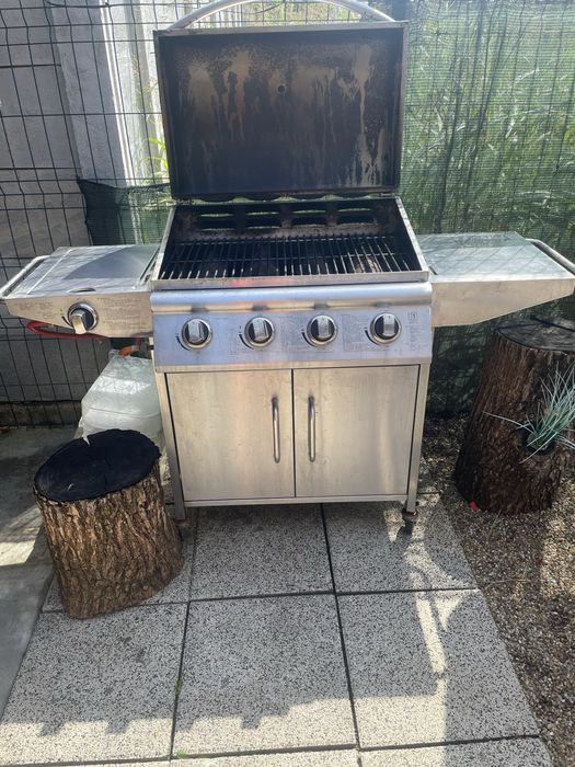 vand gratar gaz full inox 4 arzatoare