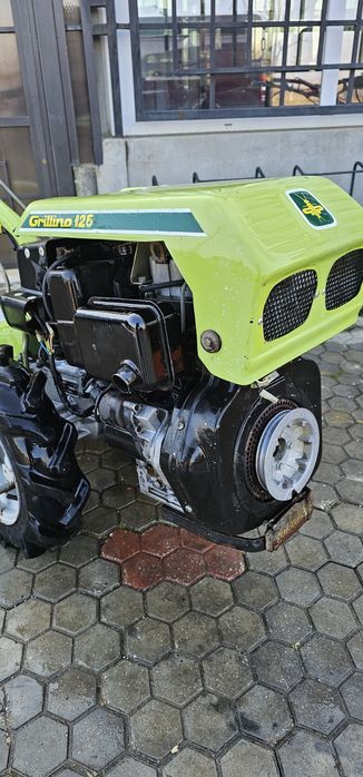 Motocultor Grillo lombardini diesel,pornire electrica