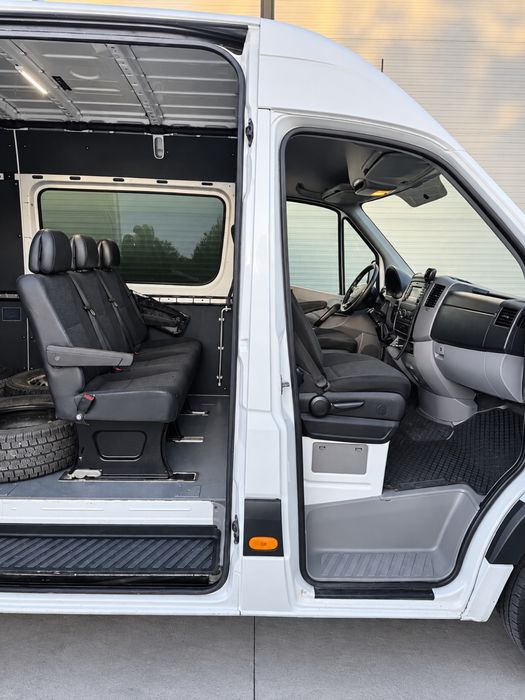 Mercedes-Benz Sprinter 316 CDI XXL Mixt  4+1 locuri -3,5 T, 2016, 2.2 CDi 163 CP Fara rugina l Camera l Navigatie l