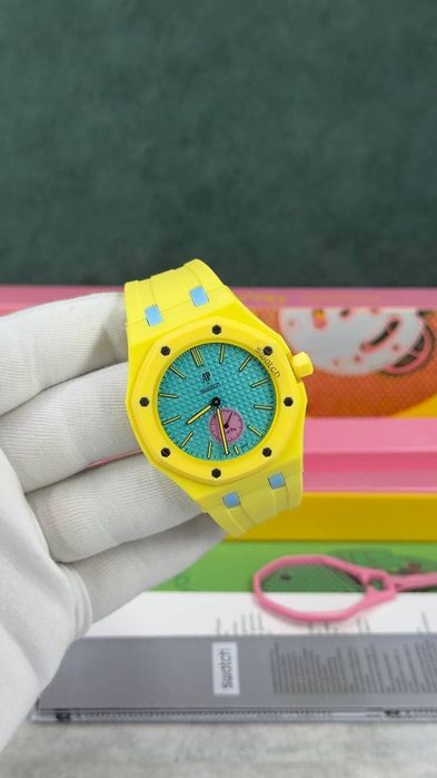PREMIUM Унисекс часовник AP × Swatch 2026