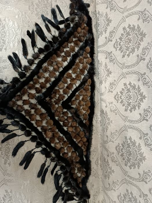 Косынка норковая