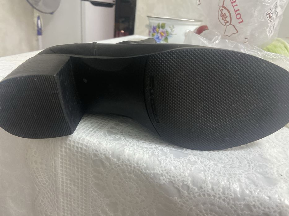 Полуботинки  кожаные