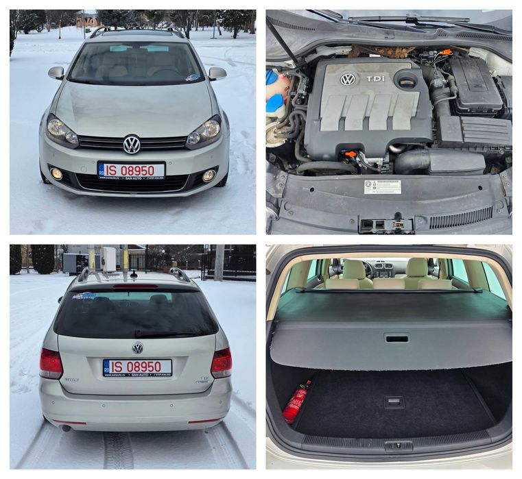 VW Golf VI 2010 1.6 TDI 105 CP euro 5 / RATE fara avans