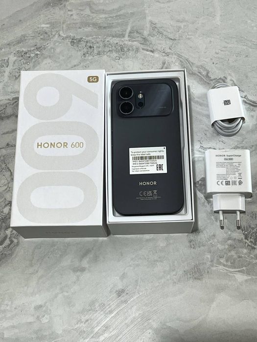Honor 600 16+8/256 Gb yengi telfon  full kamplekt