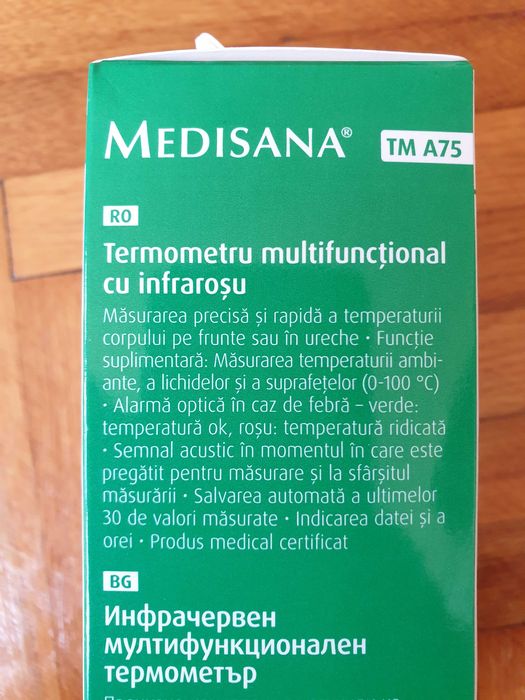 Termometru infrarosu digital 6in1 Medisana