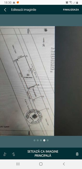 Teren de vânzare intravilan în Brăneşti