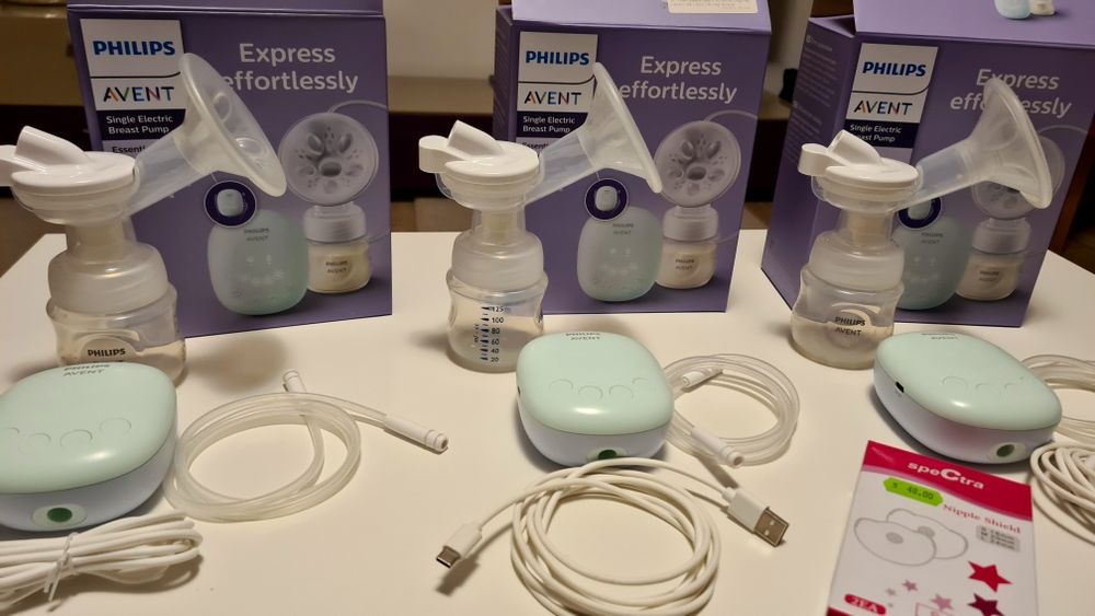 Pompe de sân electrice Philips Avent Essential, Functionale