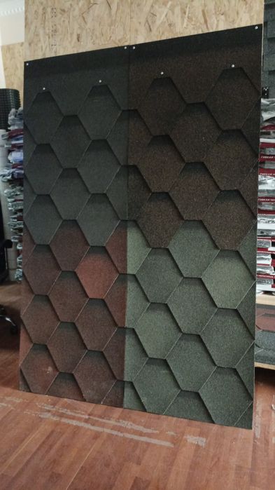 Андулин -гипкая черепица шумоизоляция гидроизаляция Тегола -гипкая