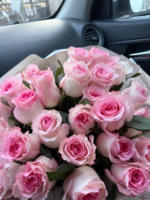 Красивые Цветы 25 роз