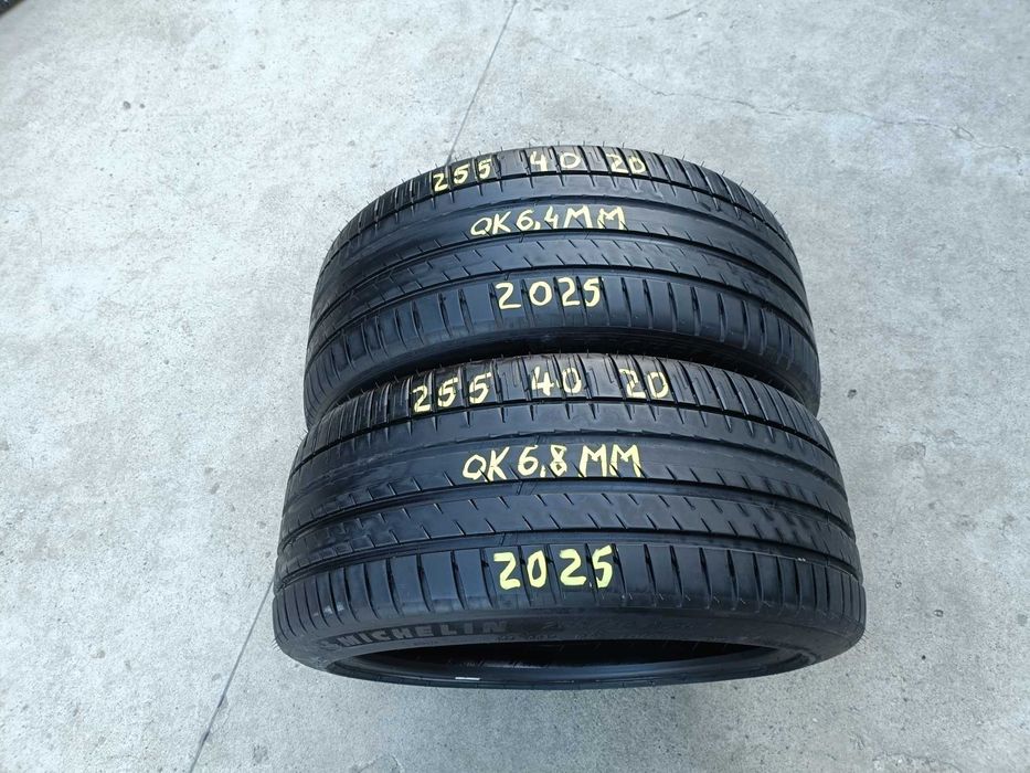 Doua anvelope de vara 255 40 20 michelin pilot sport ev dot 2025