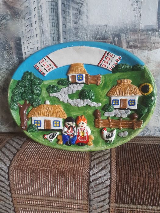 Глиняная картина