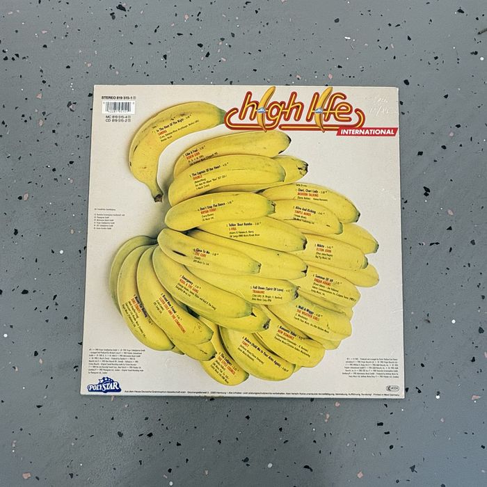 Vinil High Life International – 18 Hitbananen