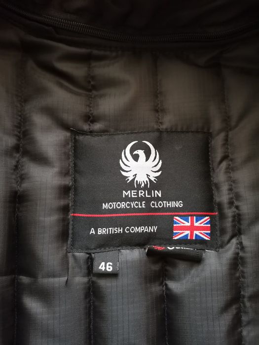 2 броя Кожени якета за мотор Merlin Luna "Airbag Ready"