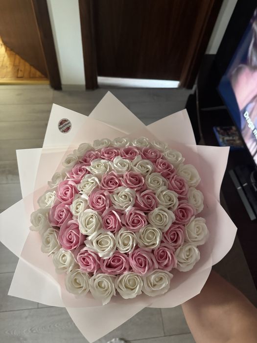 Buchet Trandafiri din Sapun parfumati