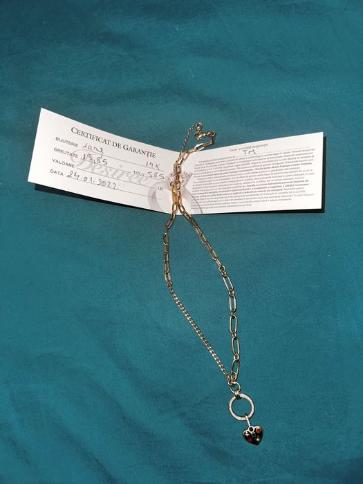 Lant aur 14 K model deosebit