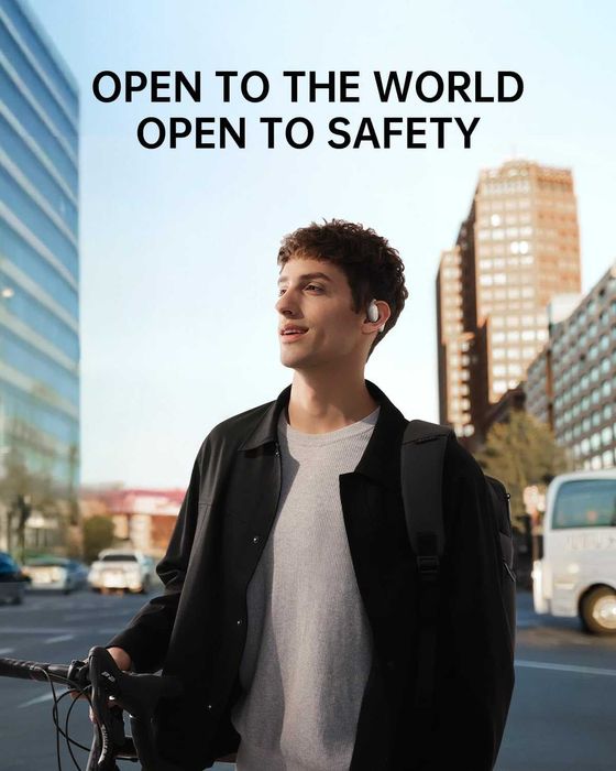 Слушалки с отворено ухо Baseus Bowie MF1 Bluetooth 5.4, ENC, IPX4