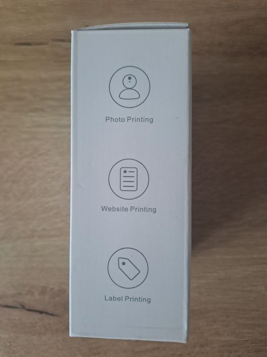 mini printer instant cu app roz/blue