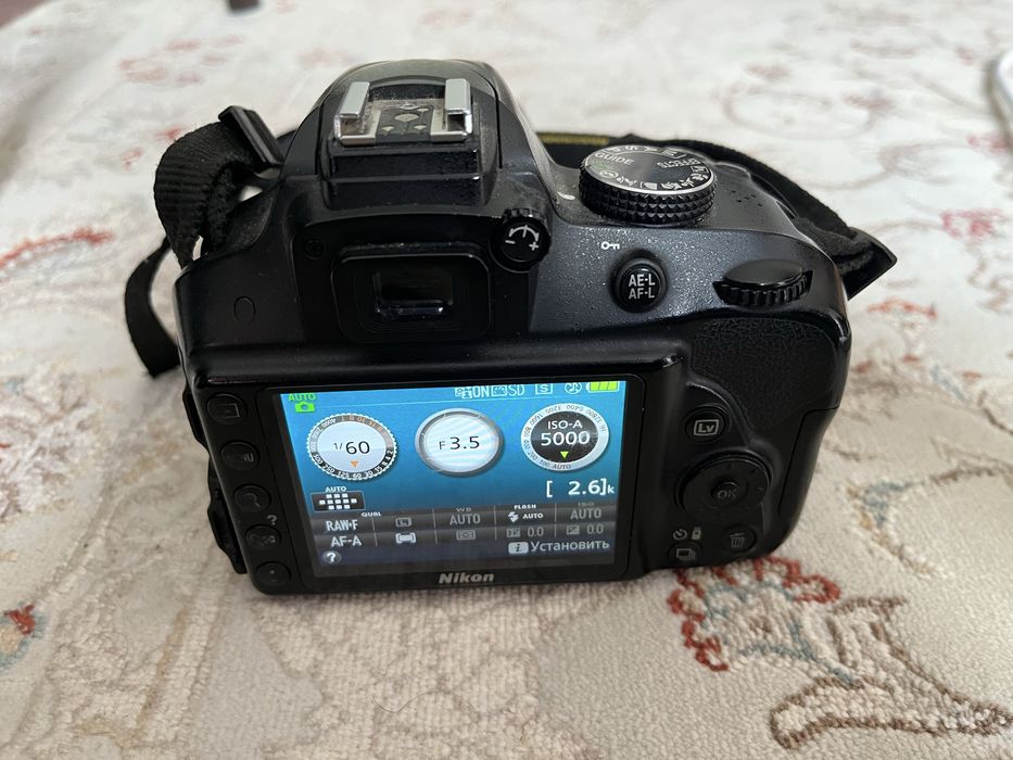 Nikon D3300 с китовым обьективом 18-55