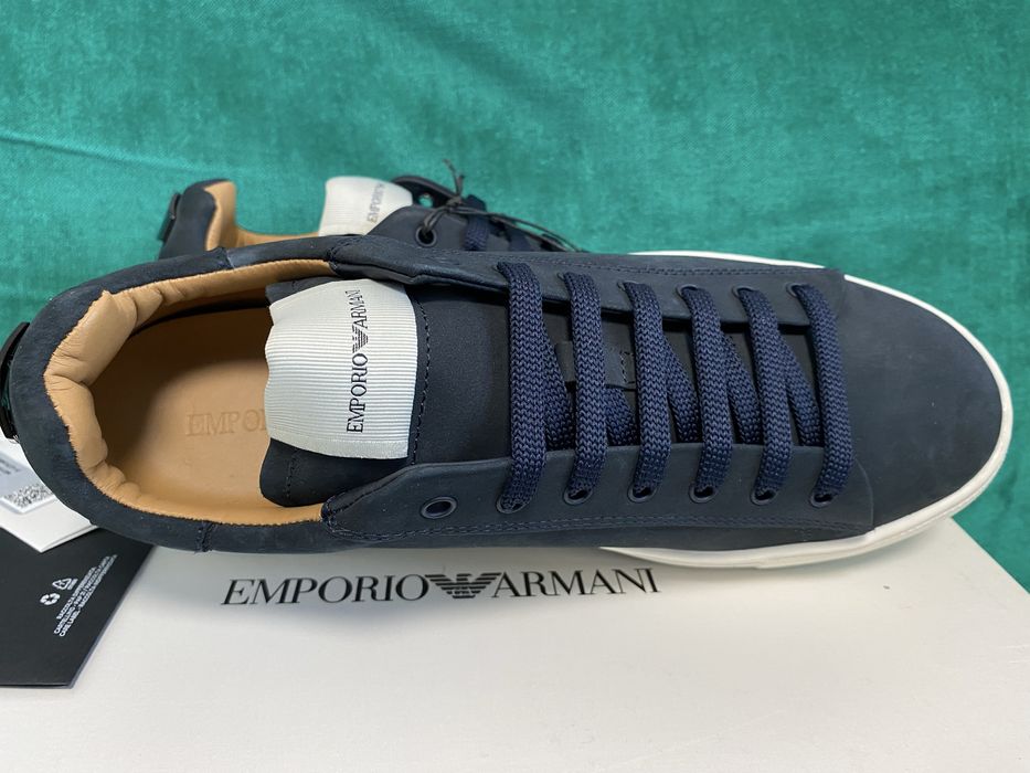 Pantofi Emporio Armani navy marimea 40