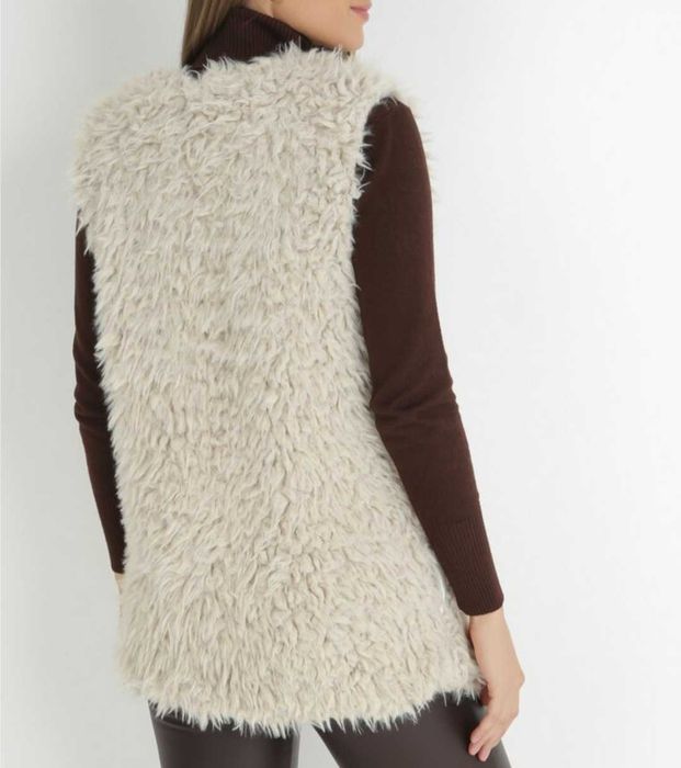 Vestă crem blăniță- mărime universală