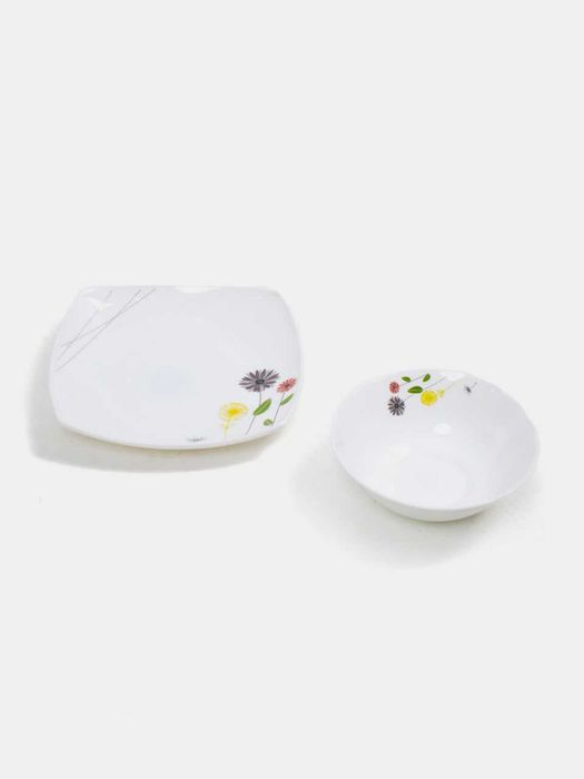 Набор керамической посуды из 84 предметов