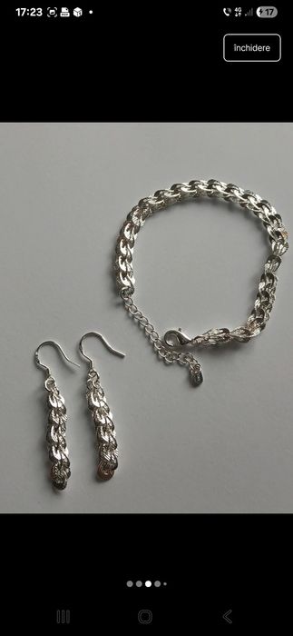 Vand set de Lux Argint 925