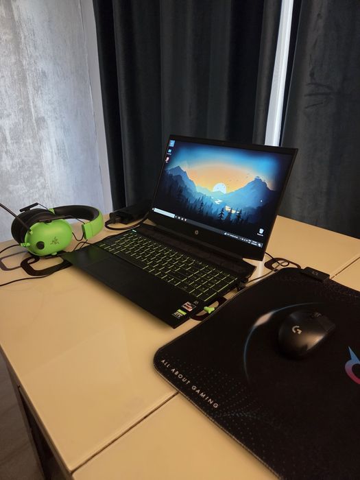 Laptop de Gaming HpRyzen  5600H  Rtx3050ti  16gb 512 gb