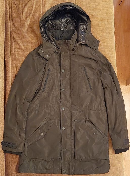 Geaca de iarna-LCW Casual-Marimea S-Velvet Verde Inchis